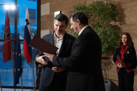 Odprtje razstave; Foto: Mariia Bortiakova, arhiv Občine Sežana